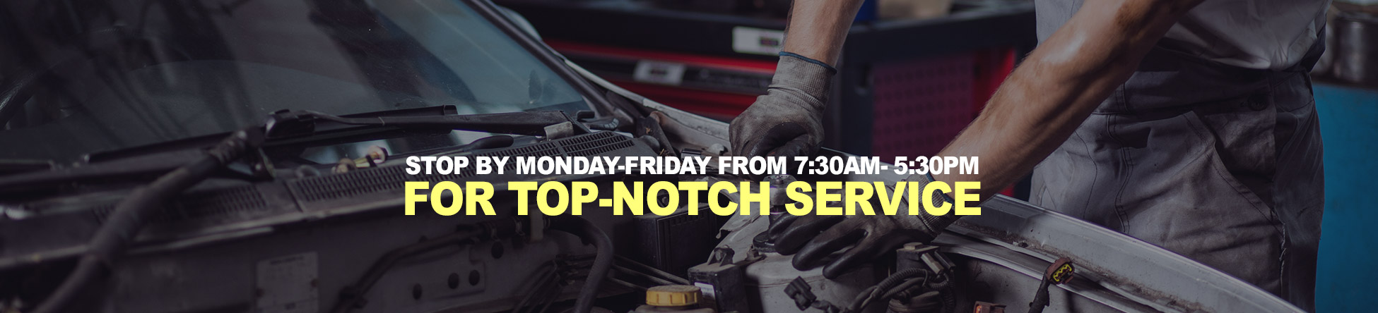 Contact Set Service Appointment Top Notch Auto Repair